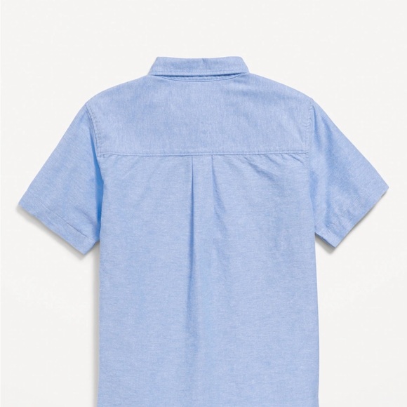 Old Navy Lot of 4 Short Sleeve Oxford Shirts for Boys sz 14-16 ( new washed) - Picture 2 of 4